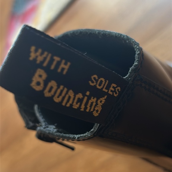 Dr. Martens Black Leather Jadon Smooth Platform  Unisex Boots size 9 - Picture 7 of 10